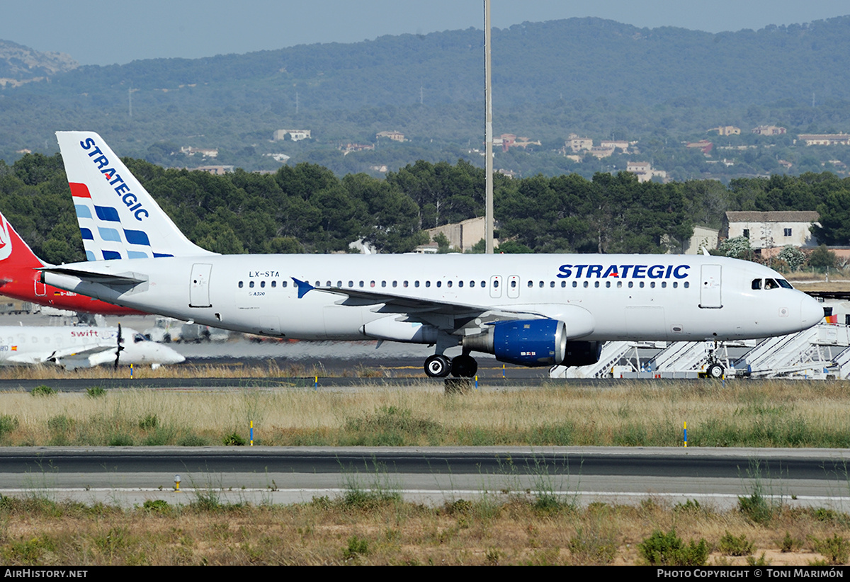 Aircraft Photo of LX-STA | Airbus A320-212 | Strategic Airlines | AirHistory.net #767156