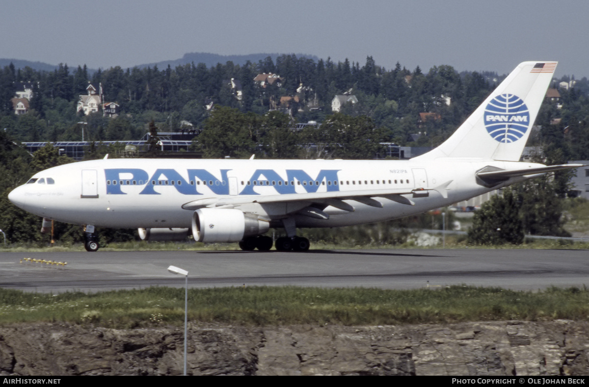 Aircraft Photo of N821PA | Airbus A310-324 | Pan American World Airways - Pan Am | AirHistory.net #767186