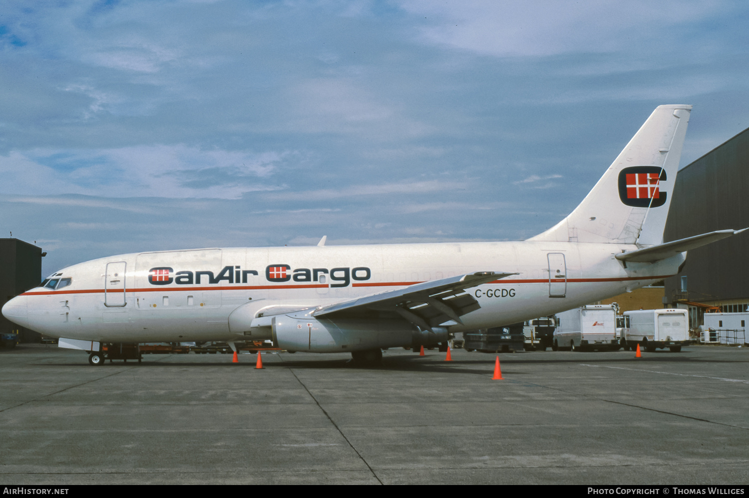 Aircraft Photo of C-GCDG | Boeing 737-2E1/Adv(F) | CanAir Cargo | AirHistory.net #767195