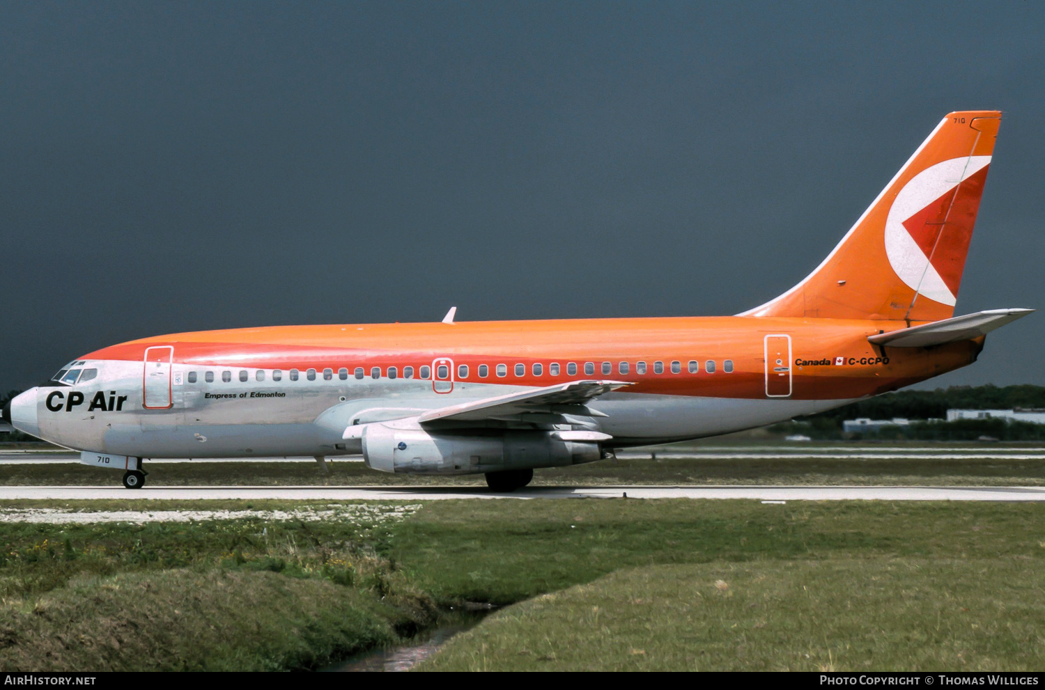 Aircraft Photo of C-GCPO | Boeing 737-217/Adv | CP Air | AirHistory.net #767196