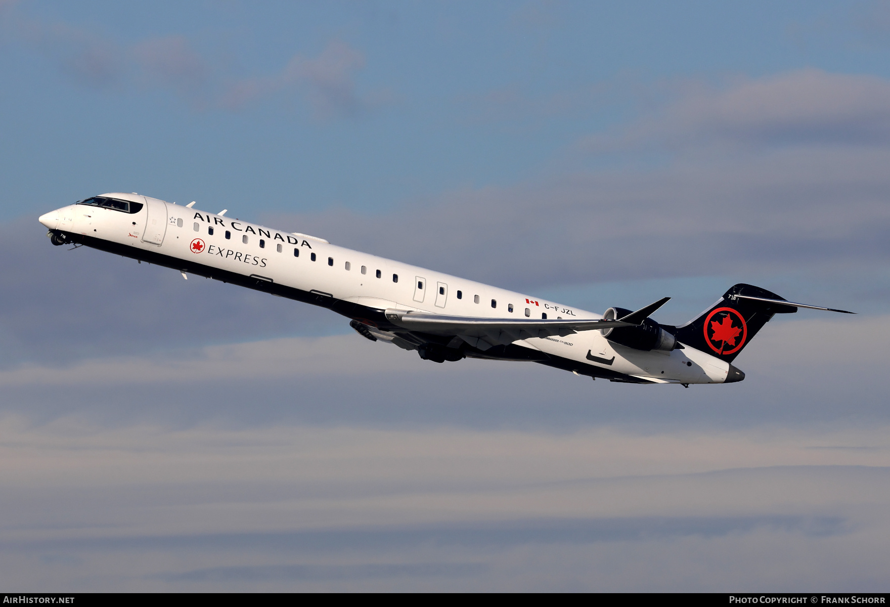 Aircraft Photo of C-FJZL | Bombardier CRJ-900 (CL-600-2D24) | Air Canada Express | AirHistory.net #767206