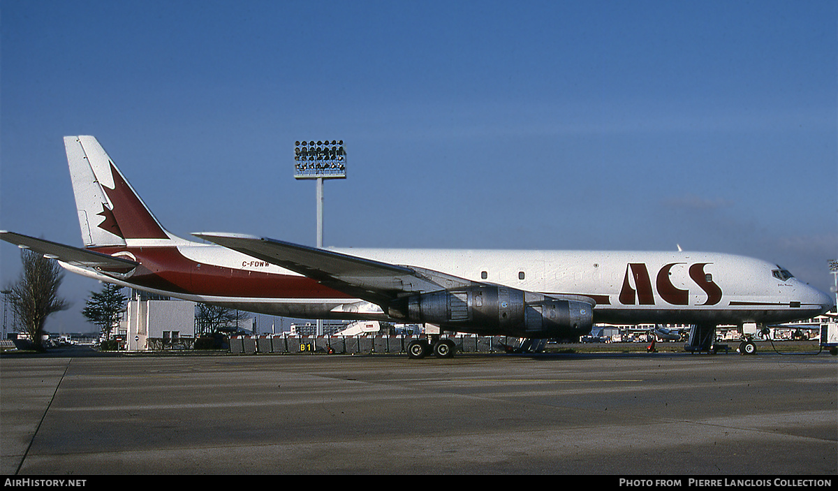 Aircraft Photo of C-FDWW | Douglas DC-8-55(F) | ACS - Air Charter Systems | AirHistory.net #767207