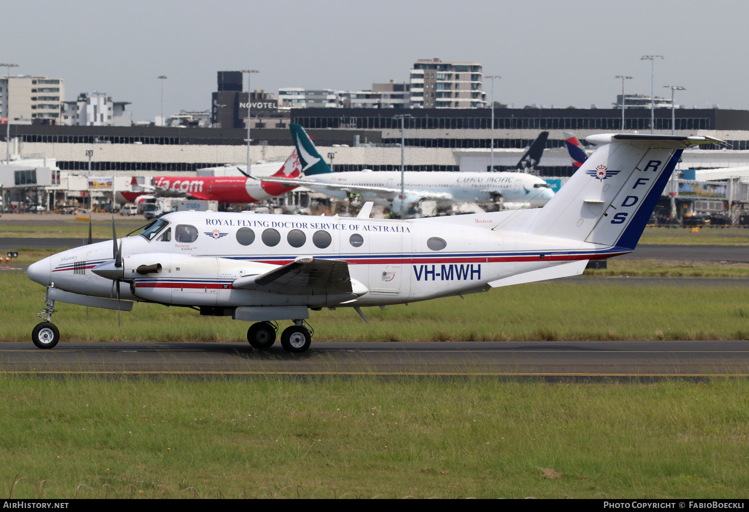 Aircraft Photo of VH-MWH | Hawker Beechcraft B200 King Air | Royal Flying Doctor Service - RFDS | AirHistory.net #767227