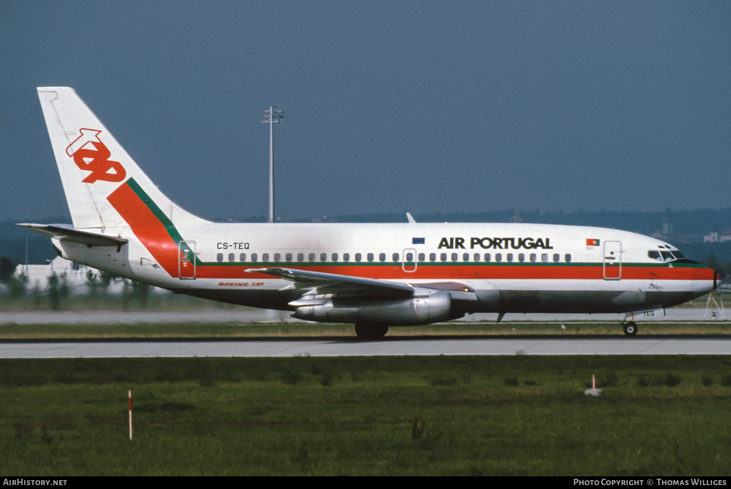 Aircraft Photo of CS-TEQ | Boeing 737-282C/Adv | TAP Air Portugal | AirHistory.net #767245