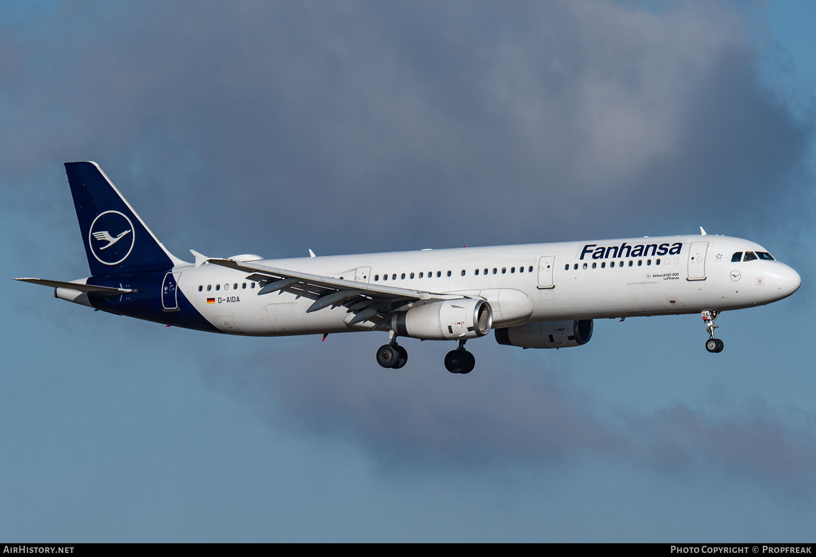 Aircraft Photo of D-AIDA | Airbus A321-231 | Lufthansa | AirHistory.net #767269