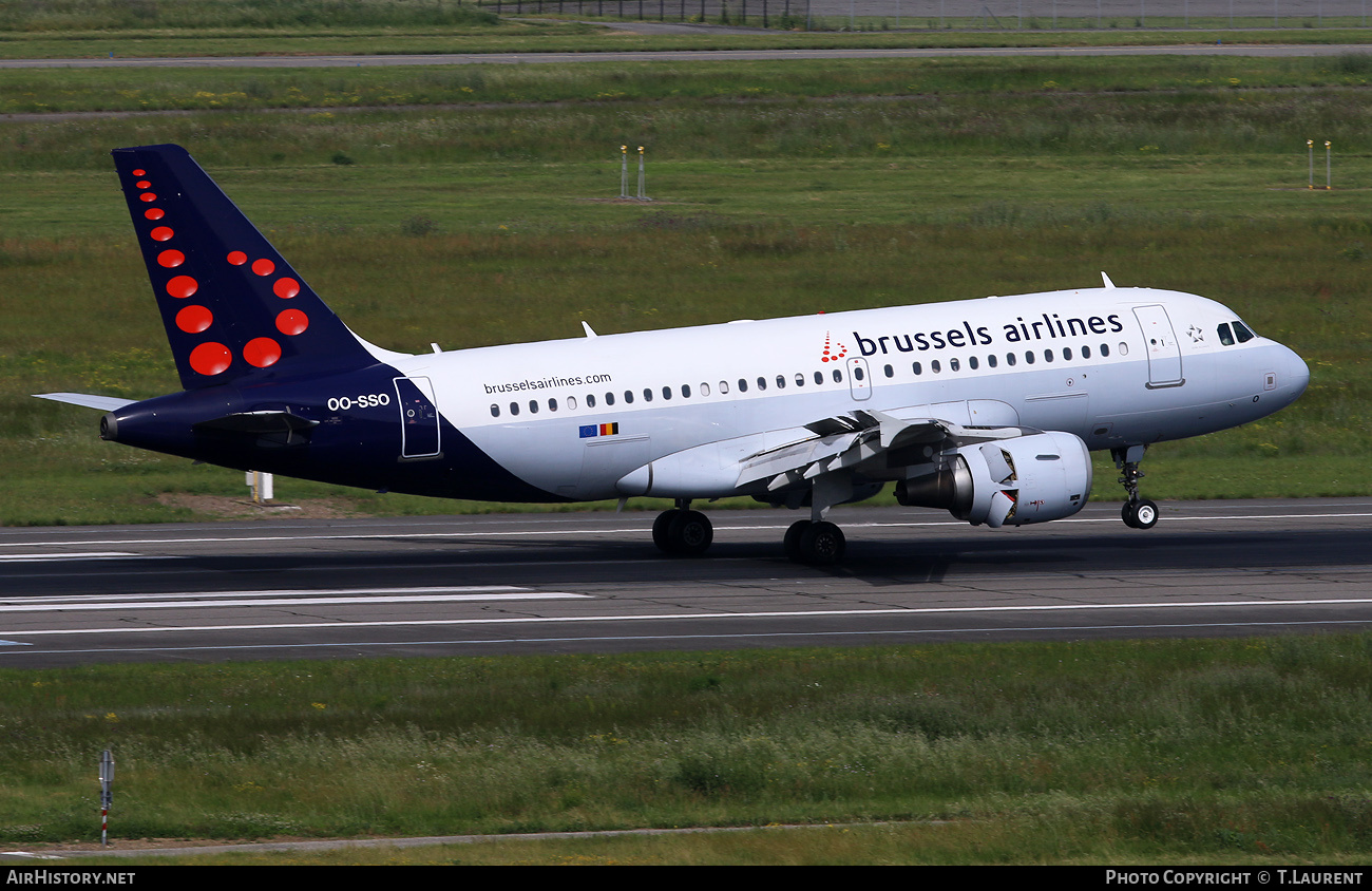 Aircraft Photo of OO-SSO | Airbus A319-111 | Brussels Airlines | AirHistory.net #767275
