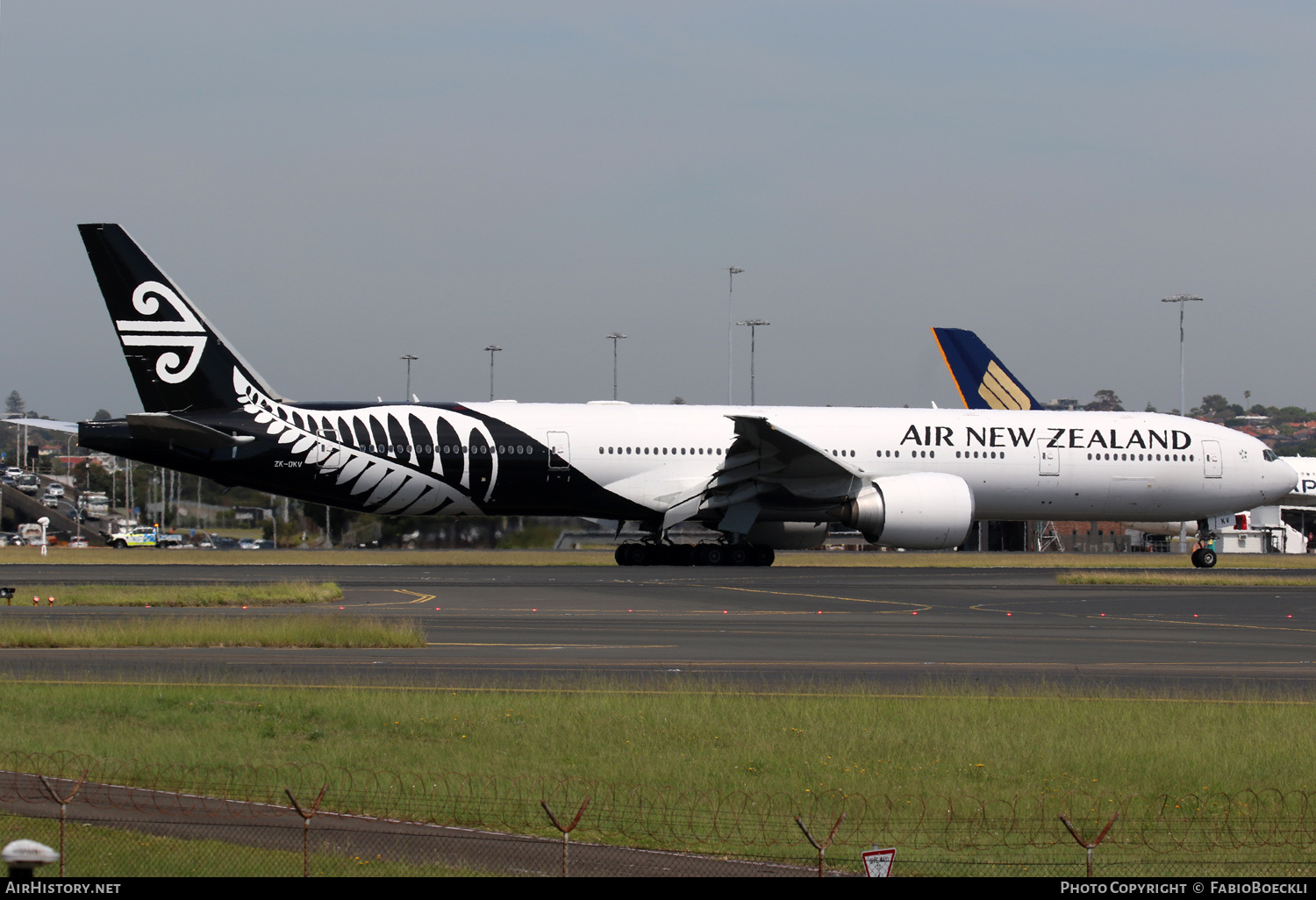 Aircraft Photo of ZK-OKV | Boeing 777-367/ER | Air New Zealand | AirHistory.net #767276