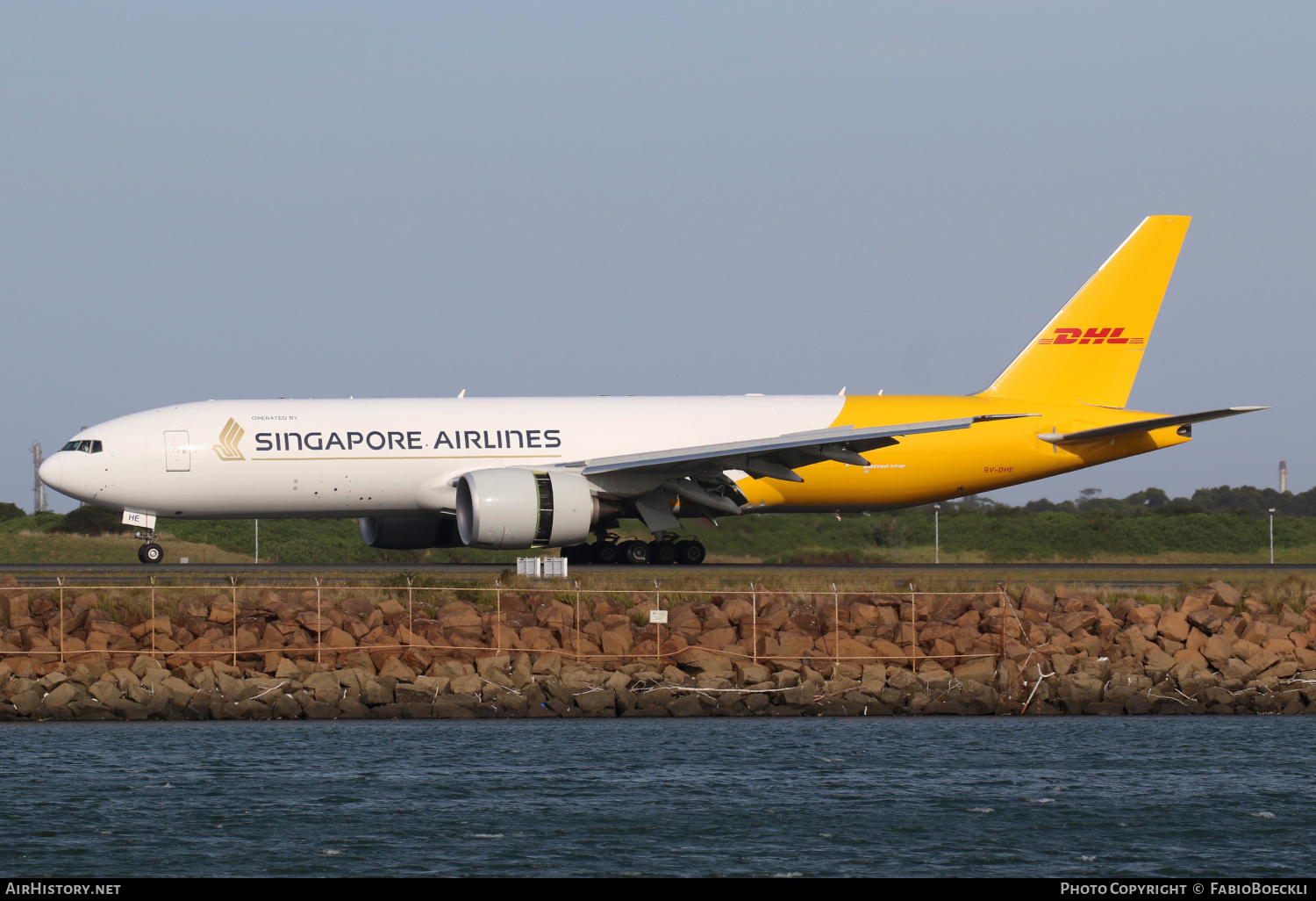 Aircraft Photo of 9V-DHE | Boeing 777-F | Singapore Airlines | AirHistory.net #767279