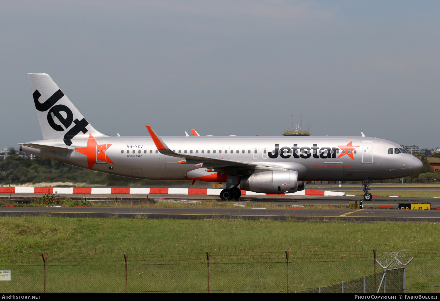 Aircraft Photo of VH-YXV | Airbus A320-232 | Jetstar Airways | AirHistory.net #767288