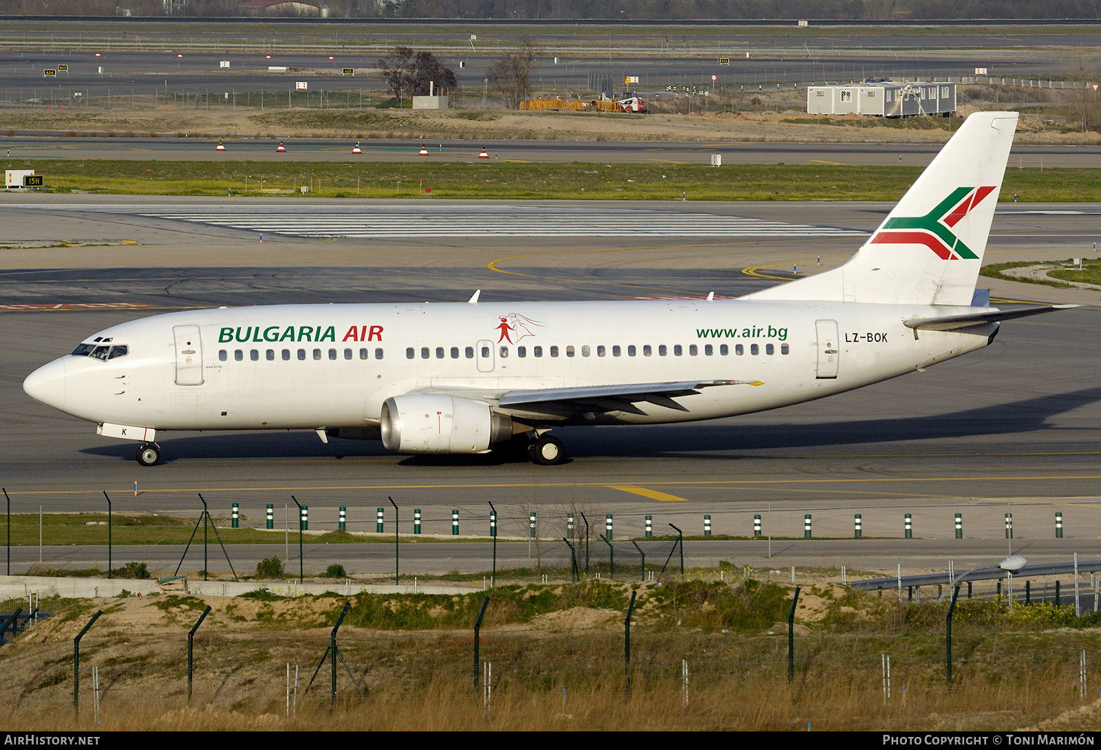 Aircraft Photo of LZ-BOK | Boeing 737-3M8 | Bulgaria Air | AirHistory.net #767298