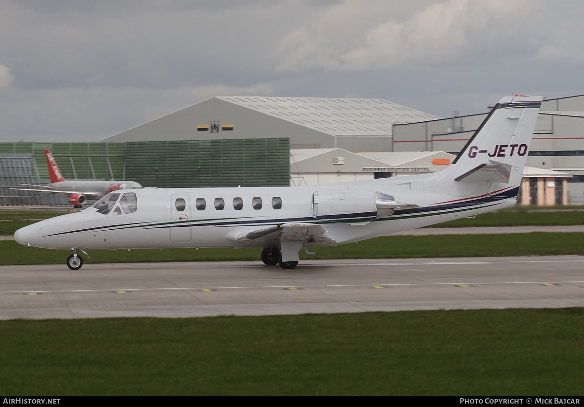 Aircraft Photo of G-JETO | Cessna 550 Citation II | AirHistory.net #767310