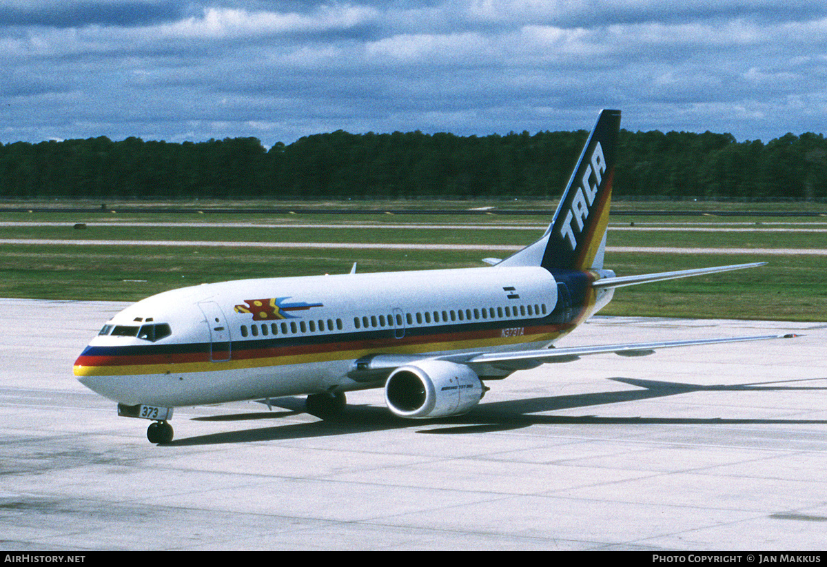 Aircraft Photo of N373TA | Boeing 737-3Q8 | TACA - Transportes Aéreos Centro Americanos | AirHistory.net #767324