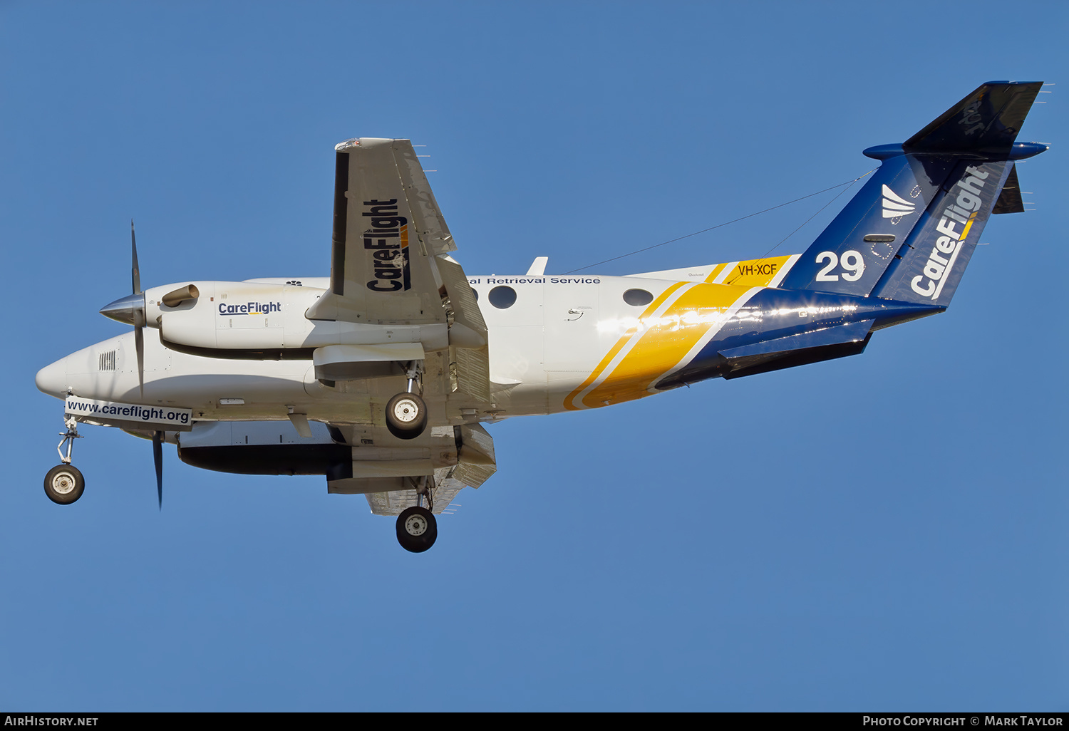 Aircraft Photo of VH-XCF | Hawker Beechcraft B200 King Air | CareFlight | AirHistory.net #767363