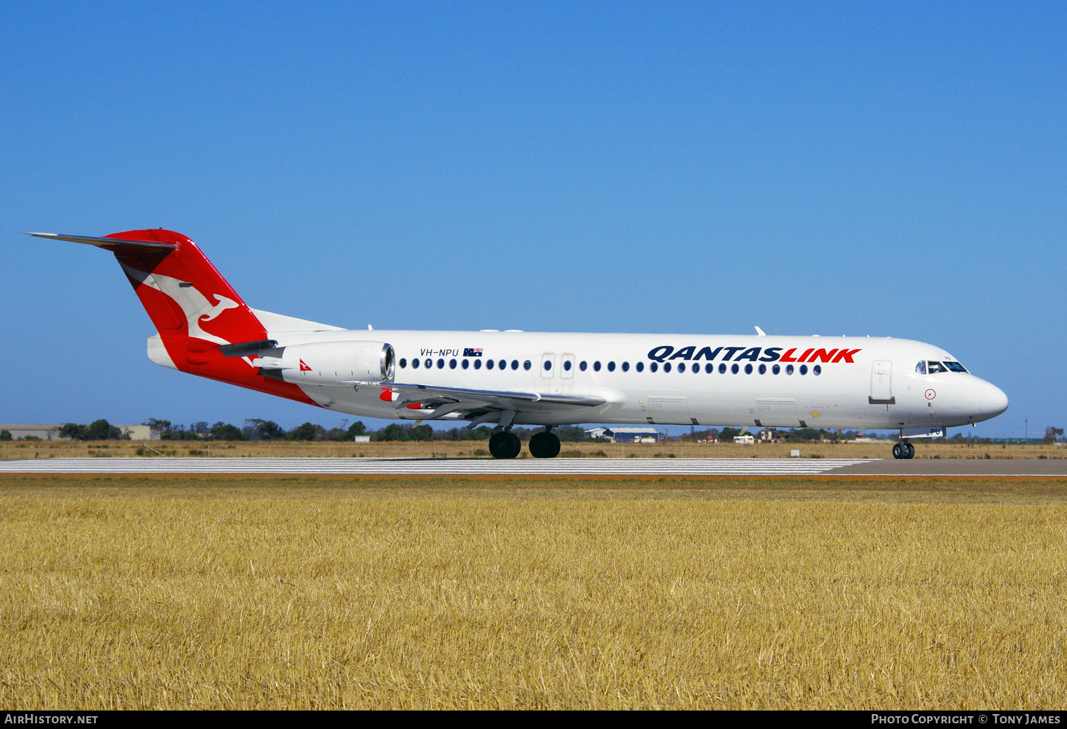 Aircraft Photo of VH-NPU | Fokker 100 (F28-0100) | QantasLink | AirHistory.net #767367