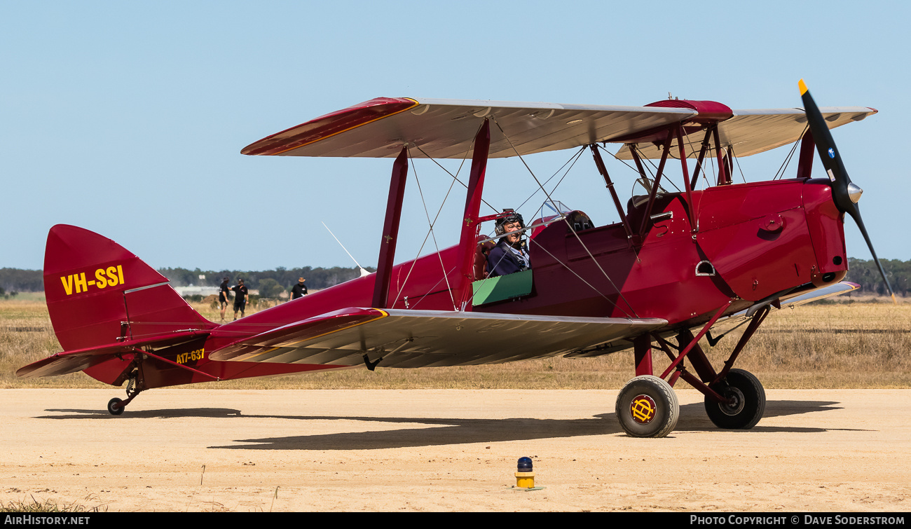 Aircraft Photo of VH-SSI | De Havilland D.H. 82A Tiger Moth | AirHistory.net #767371