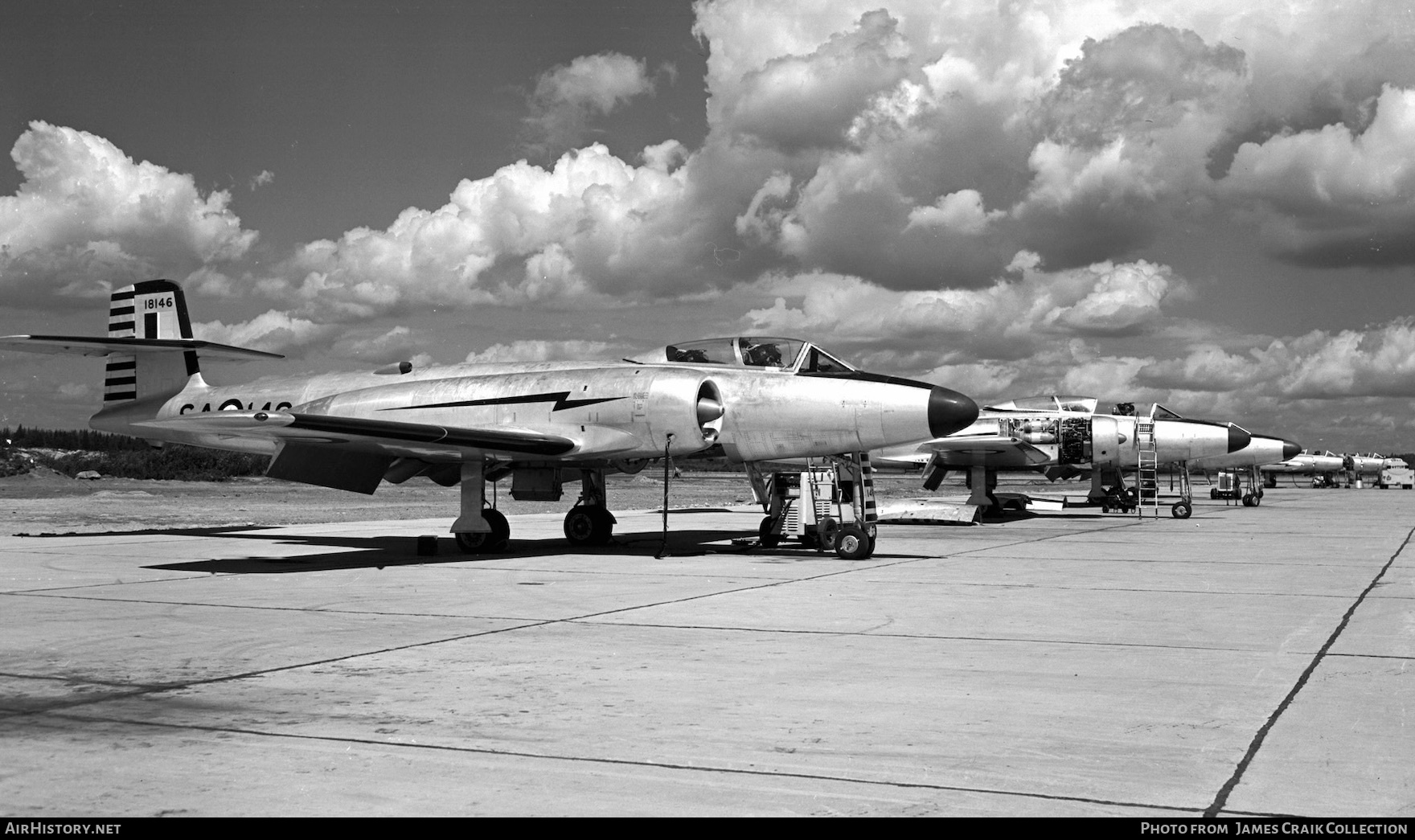 Aircraft Photo of 18146 | Avro Canada CF-100 Canuck Mk.3B | Canada - Air Force | AirHistory.net #767378