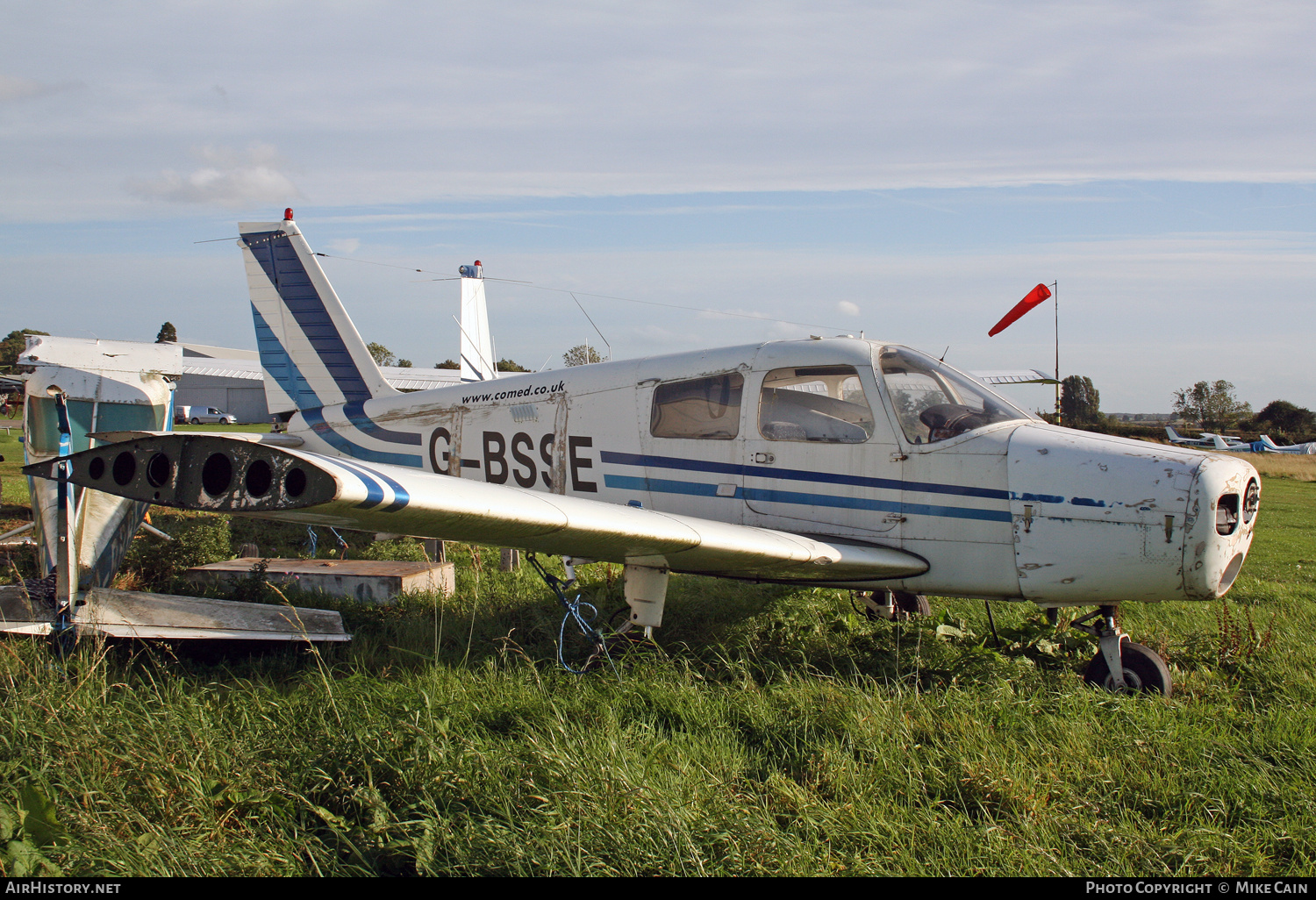 Aircraft Photo of G-BSSE | Piper PA-28-140 Cherokee Cruiser | Comed | AirHistory.net #767386