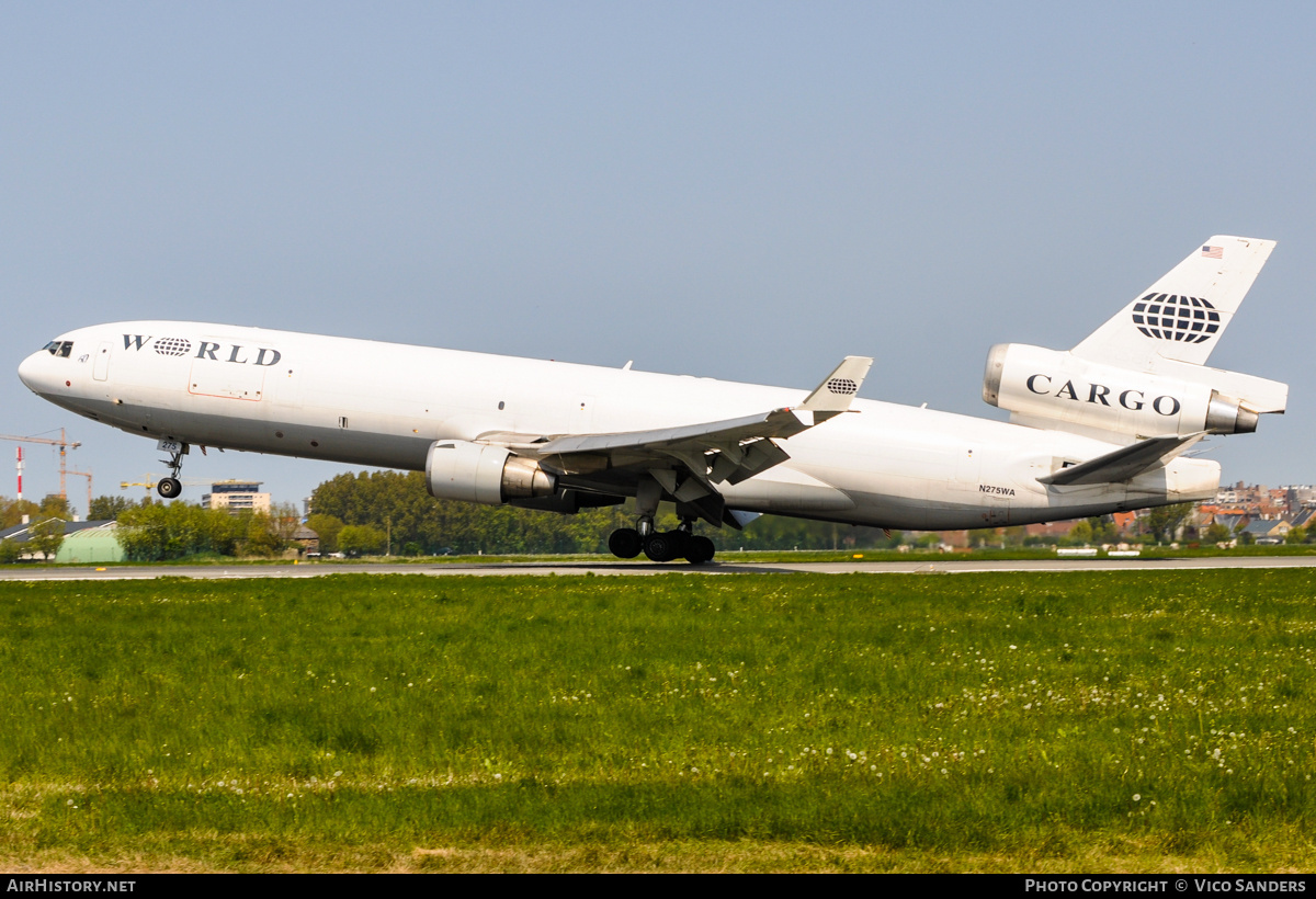 Aircraft Photo of N275WA | McDonnell Douglas MD-11CF | World Airways Cargo | AirHistory.net #767403