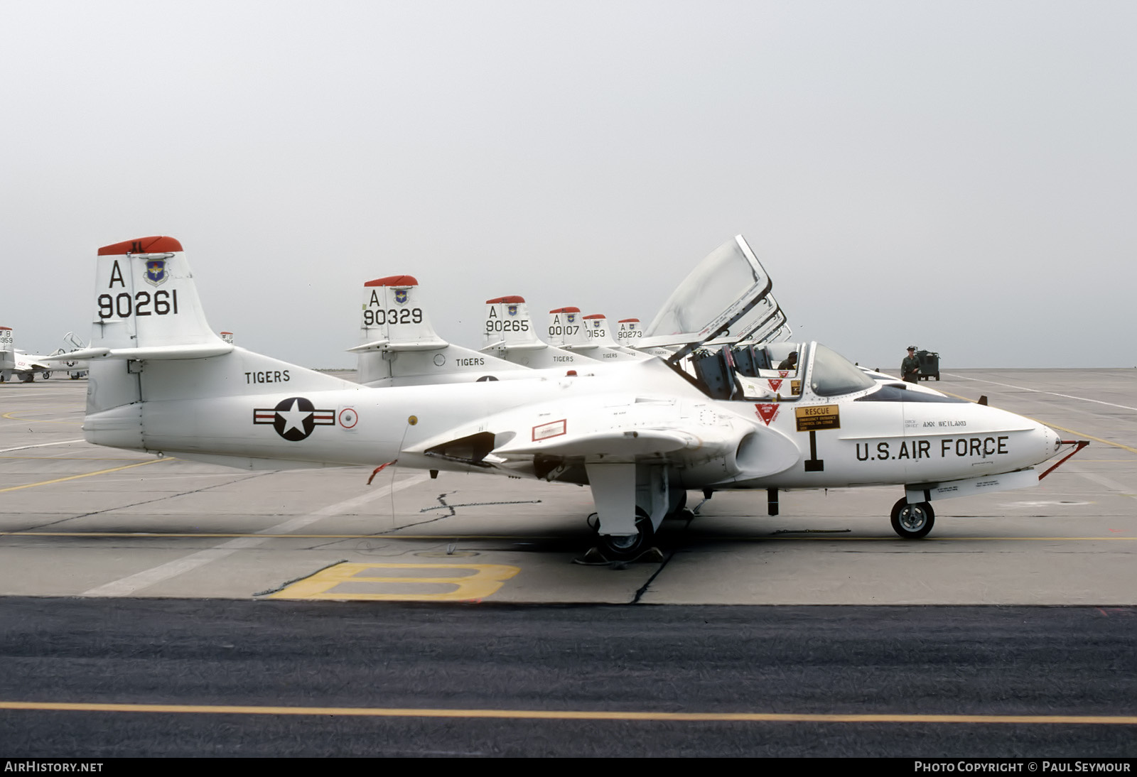 Aircraft Photo of 59-0261 / 90261 | Cessna T-37B Tweety Bird | USA - Air Force | AirHistory.net #767429