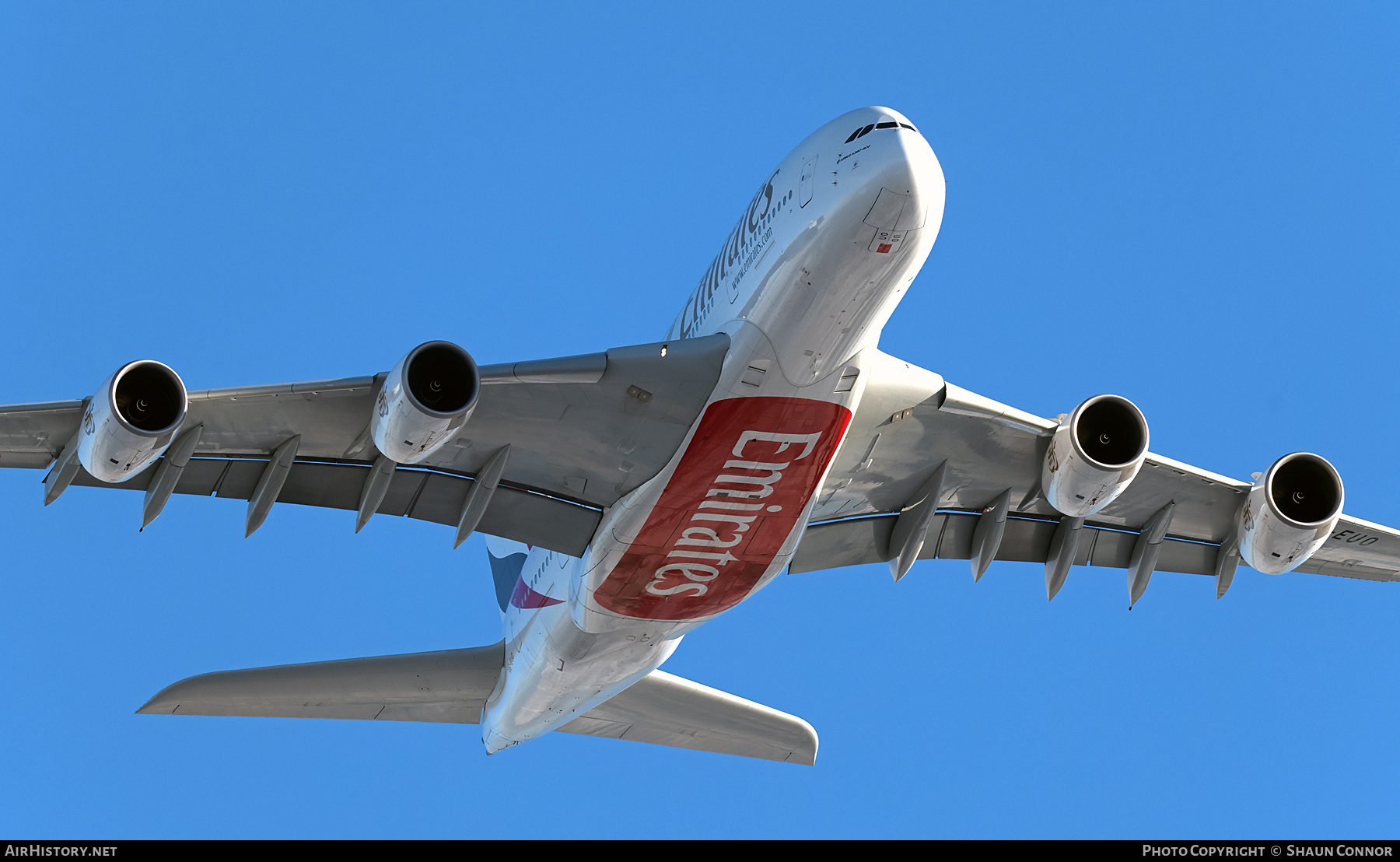 Aircraft Photo of A6-EUO | Airbus A380-842 | Emirates | AirHistory.net #767432