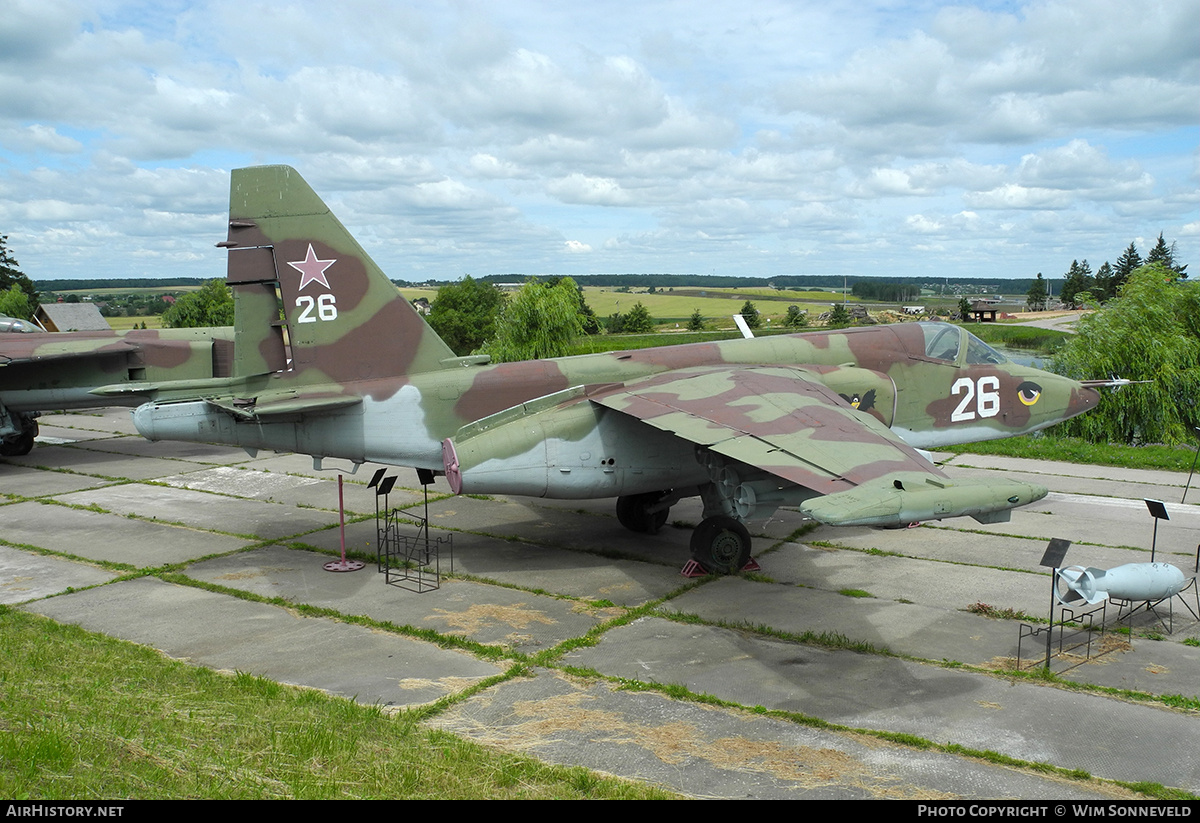 Aircraft Photo of 26 white | Sukhoi Su-25 | Belarus - Air Force | AirHistory.net #767433