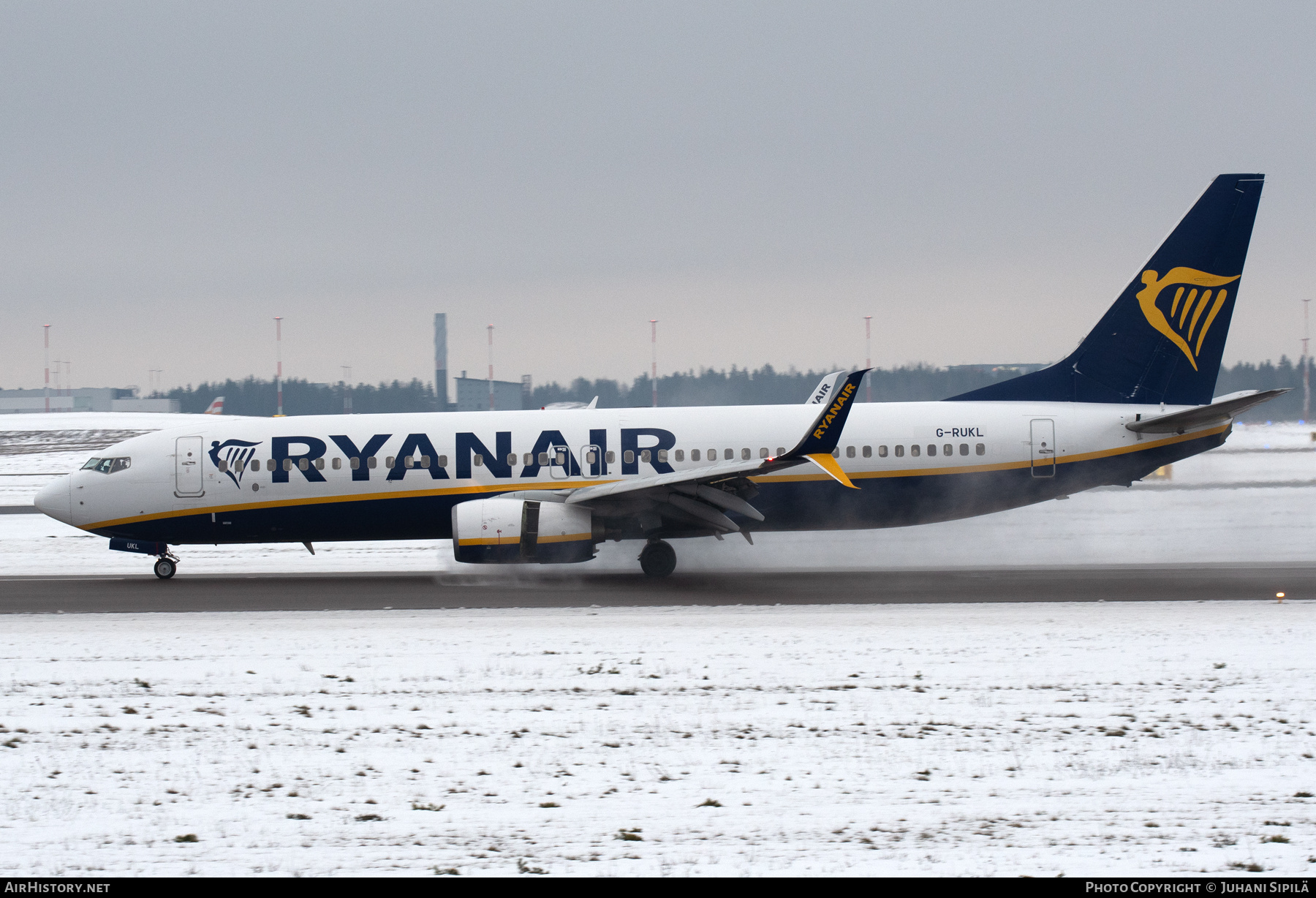 Aircraft Photo of G-RUKL | Boeing 737-8AS | Ryanair | AirHistory.net #767437