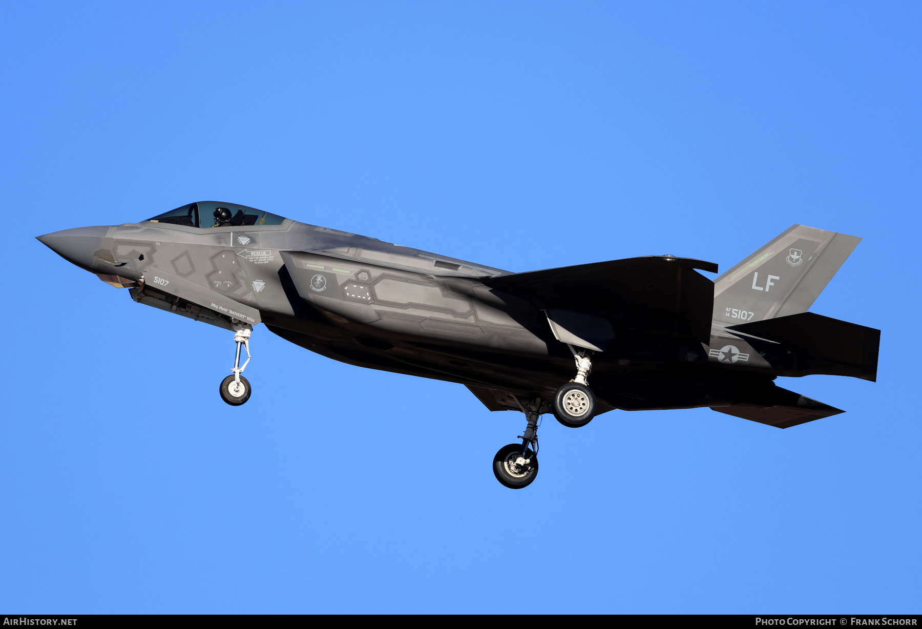 Aircraft Photo of 14-5107 / AF14-5107 | Lockheed Martin F-35A Lightning II | USA - Air Force | AirHistory.net #767439
