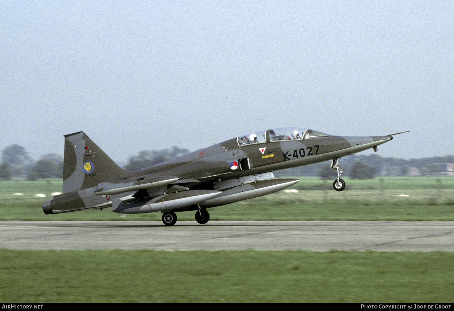 Aircraft Photo of K-4027 | Canadair NF-5B | Netherlands - Air Force | AirHistory.net #767460