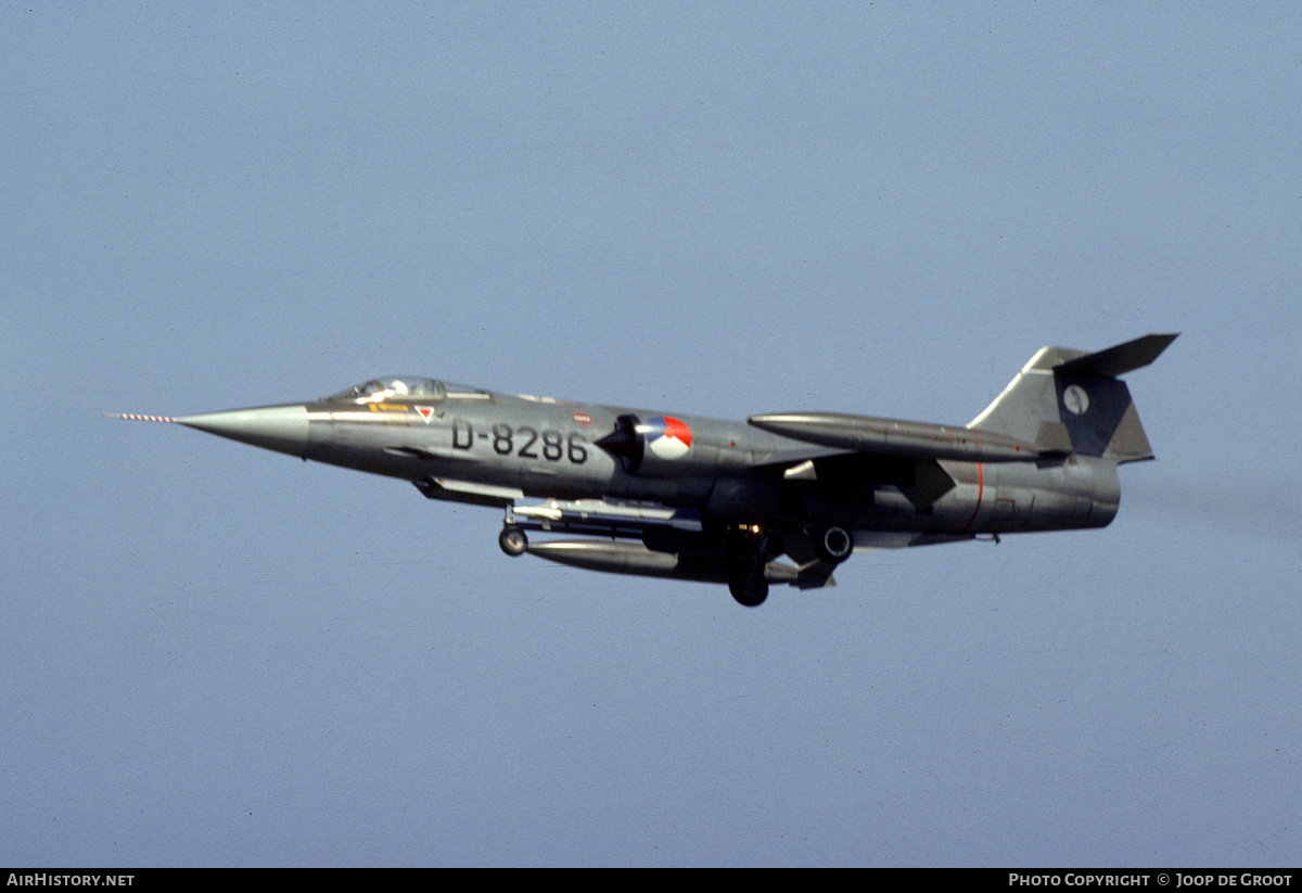 Aircraft Photo of D-8286 | Lockheed F-104G Starfighter | Netherlands - Air Force | AirHistory.net #767464