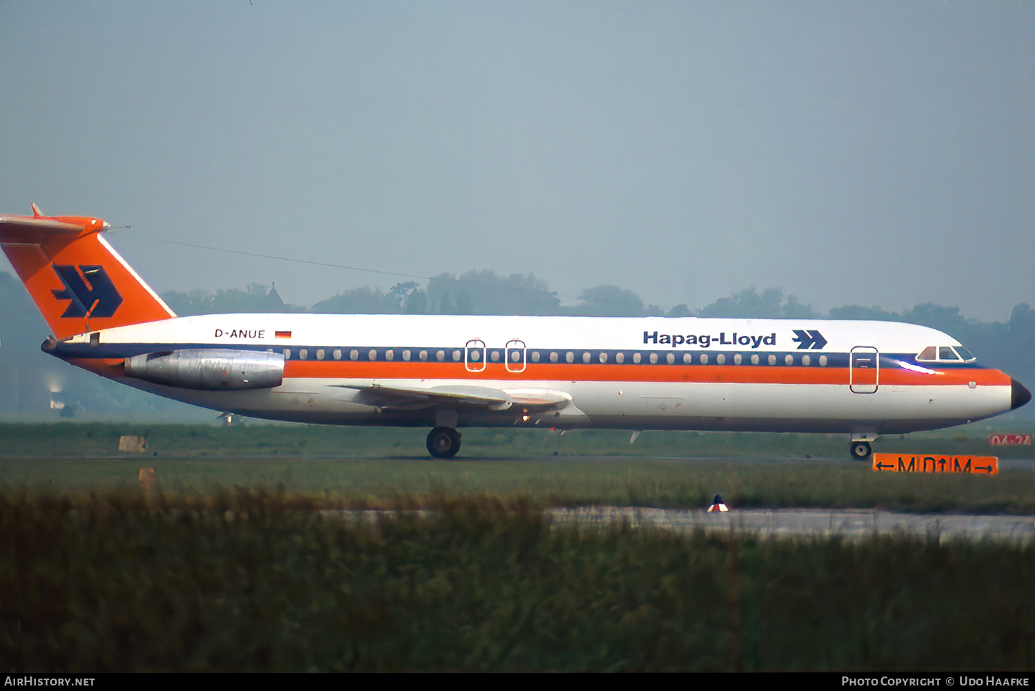Aircraft Photo of D-ANUE | BAC 111-528FL One-Eleven | Hapag-Lloyd | AirHistory.net #767477