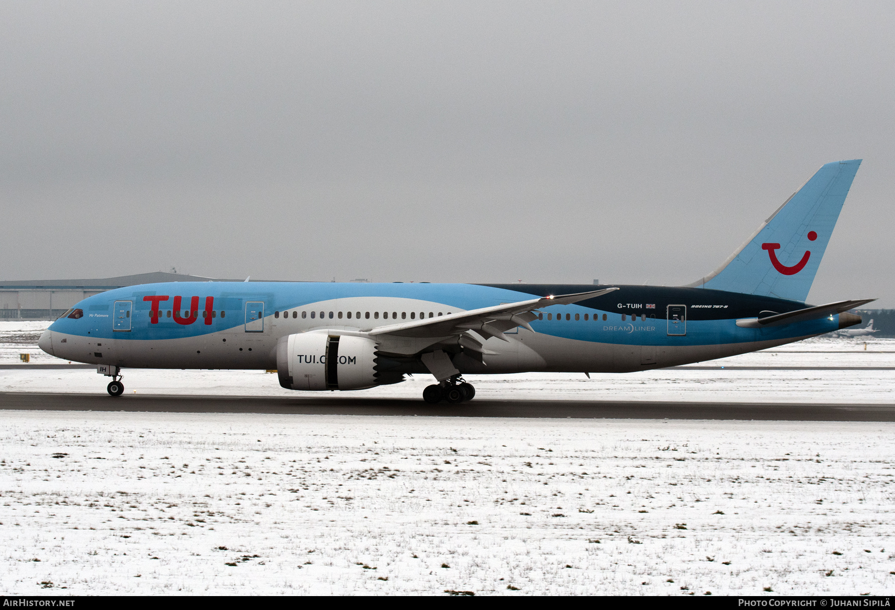 Aircraft Photo of G-TUIH | Boeing 787-8 Dreamliner | TUI | AirHistory.net #767495