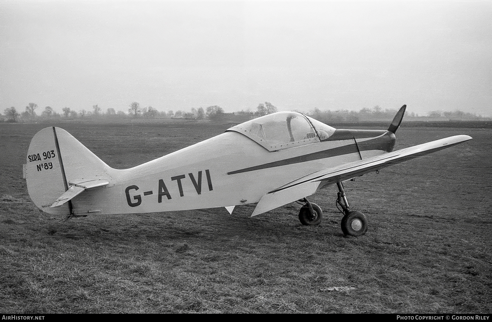 Aircraft Photo of G-ATVI | SIPA S-903 | AirHistory.net #767500