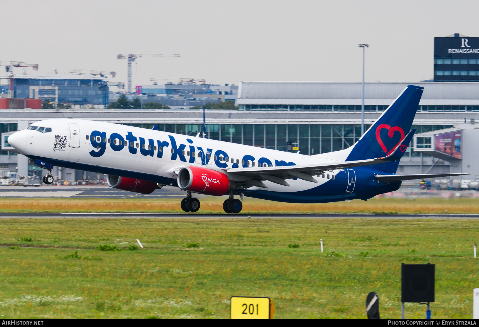 Aircraft Photo of TC-MGC | Boeing 737-83N | MGA - Mavi Gok Aviation | AirHistory.net #767503
