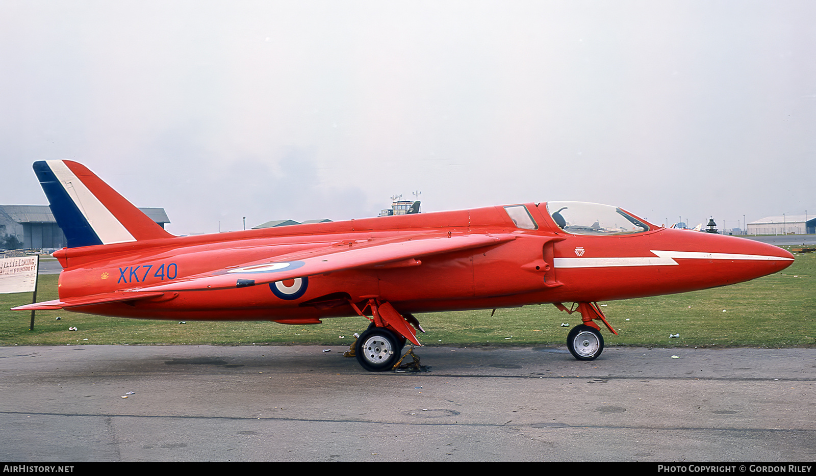 Aircraft Photo of XK740 | Folland Fo.141 Gnat F.1 | UK - Air Force | Red Arrows | AirHistory.net #767508