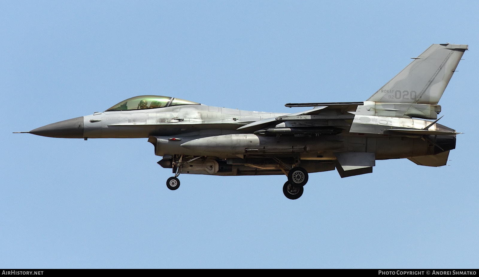 Aircraft Photo of 92-020 | Lockheed Martin KF-16C Fighting Falcon | South Korea - Air Force | AirHistory.net #767519