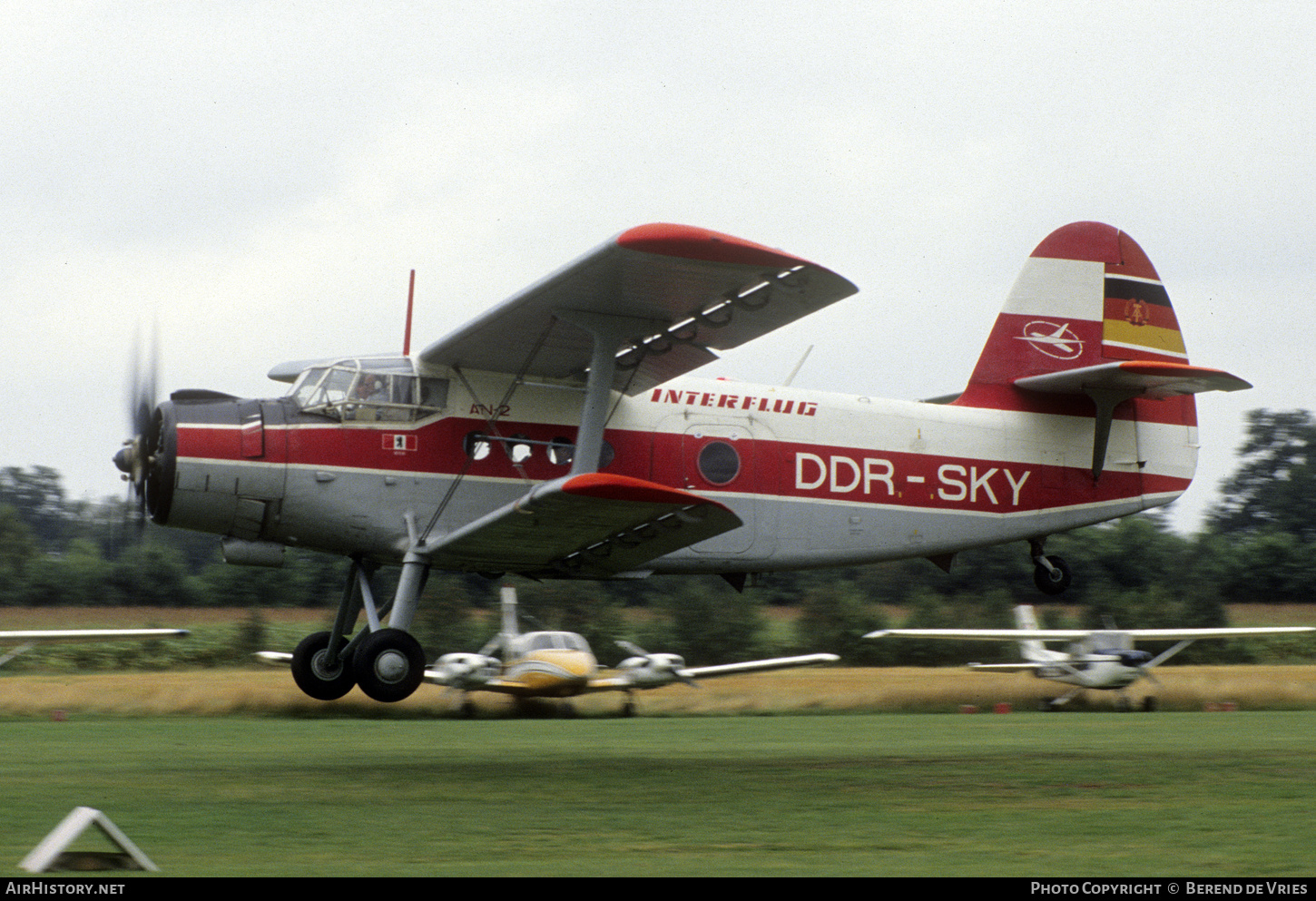 Aircraft Photo of DDR-SKY | Antonov An-2T | Interflug | AirHistory.net #767540