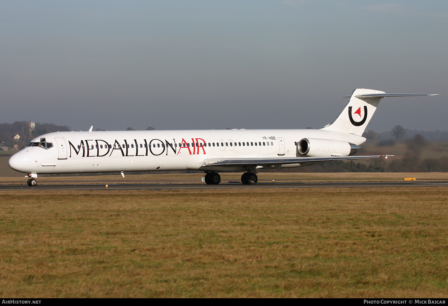 Aircraft Photo of YR-HBE | McDonnell Douglas MD-83 (DC-9-83) | Medallion Air | AirHistory.net #767545