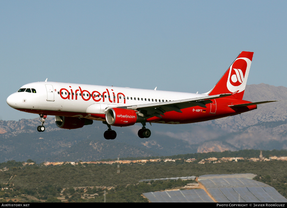 Aircraft Photo of D-ABFT | Airbus A320-214 | Air Berlin | AirHistory.net #767550