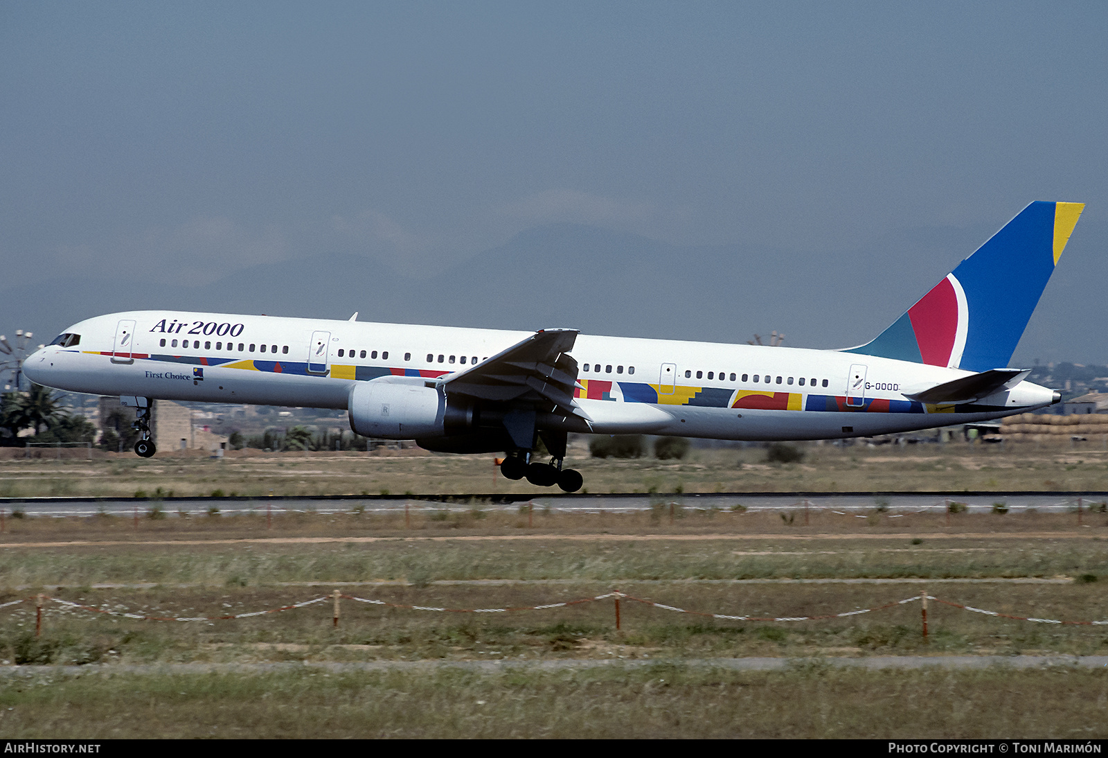 Aircraft Photo of G-OOOD | Boeing 757-28A | Air 2000 | AirHistory.net #767567