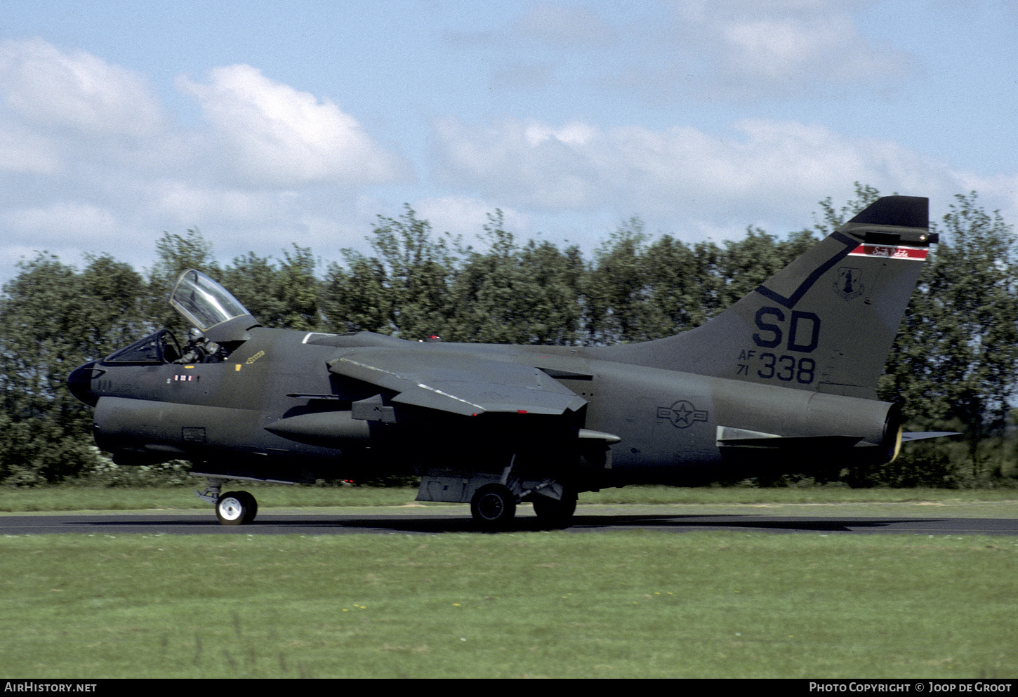 Aircraft Photo of 71-0338 / AF71-338 | LTV A-7D Corsair II | USA - Air Force | AirHistory.net #767589