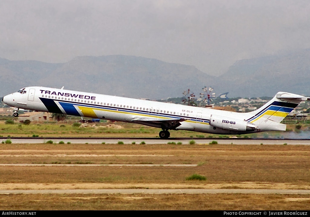 Aircraft Photo of SE-DLU | McDonnell Douglas MD-83 (DC-9-83) | Transwede Airways | AirHistory.net #767592