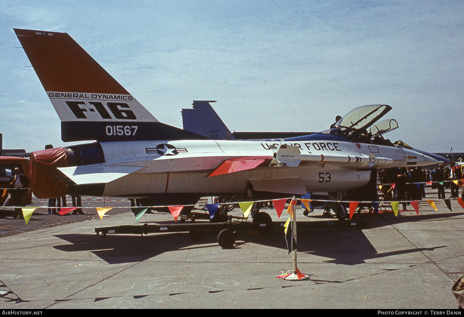 Aircraft Photo of 72-1567 / 01567 | General Dynamics YF-16 Fighting Falcon | USA - Air Force | AirHistory.net #767615