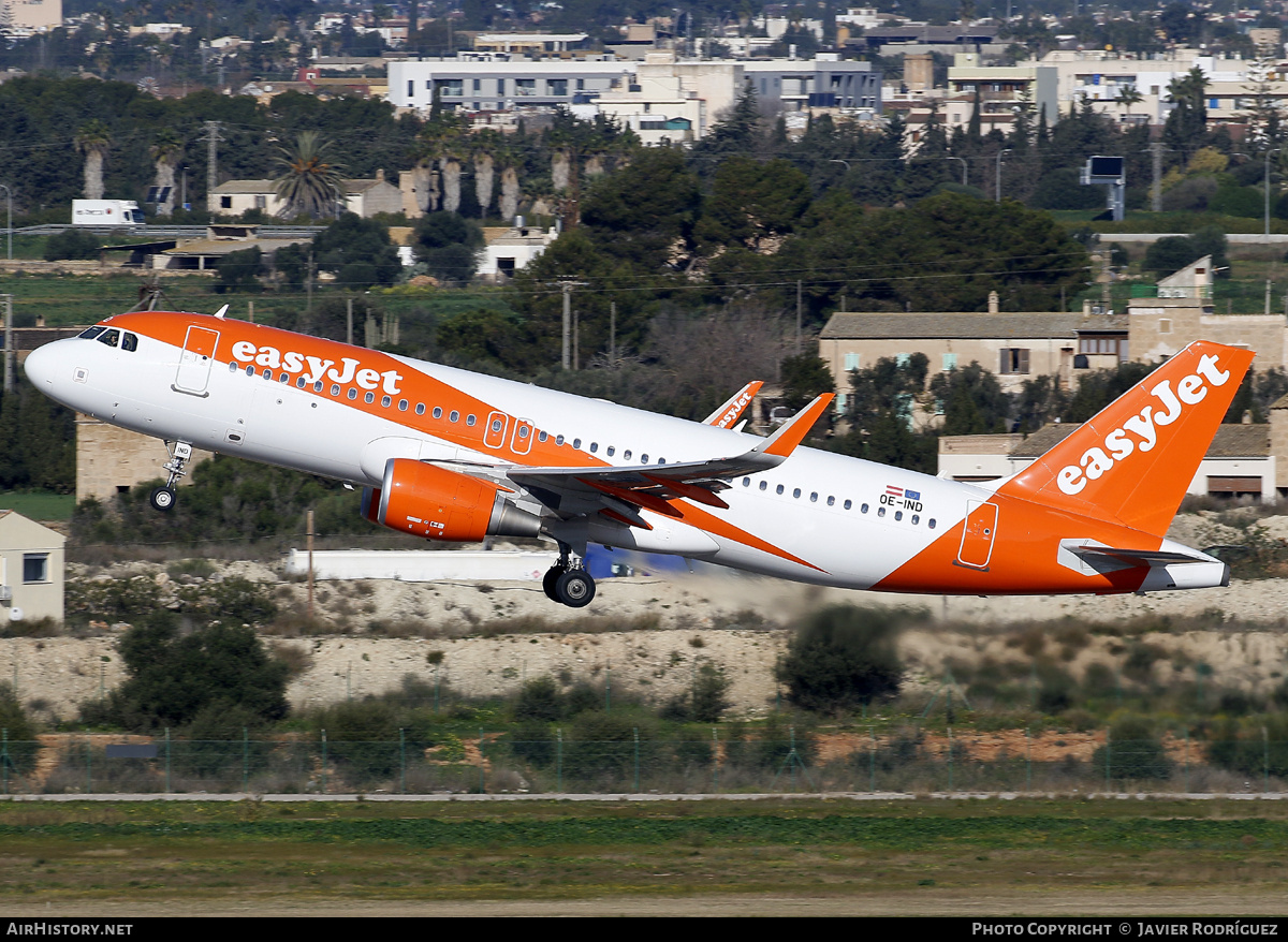 Aircraft Photo of OE-IND | Airbus A320-214 | EasyJet | AirHistory.net #767624