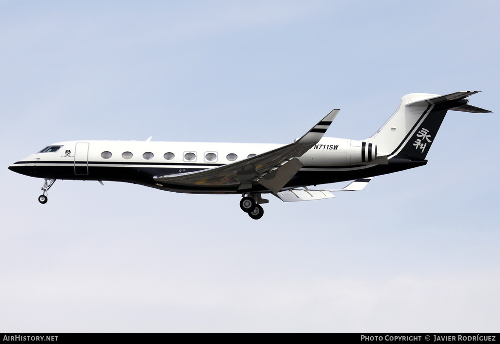 Aircraft Photo of N711SW | Gulfstream Aerospace G650 (G-VI) | Wynn Resorts | AirHistory.net #767638