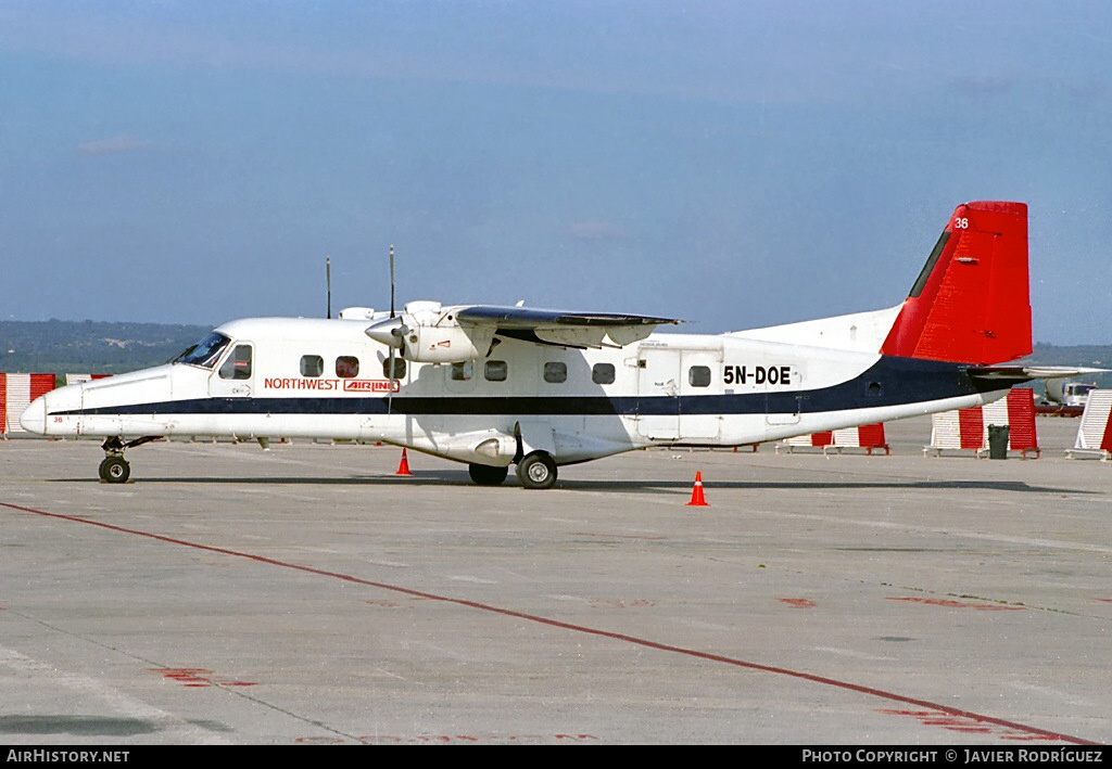 Aircraft Photo of 5N-DOE | Dornier 228-202 | Northwest Airlink | AirHistory.net #767651