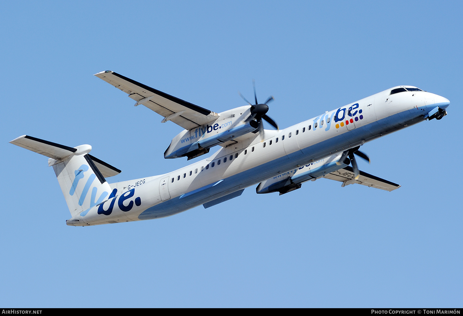 Aircraft Photo of G-JECG | Bombardier DHC-8-402 Dash 8 | Flybe - British European | AirHistory.net #767685