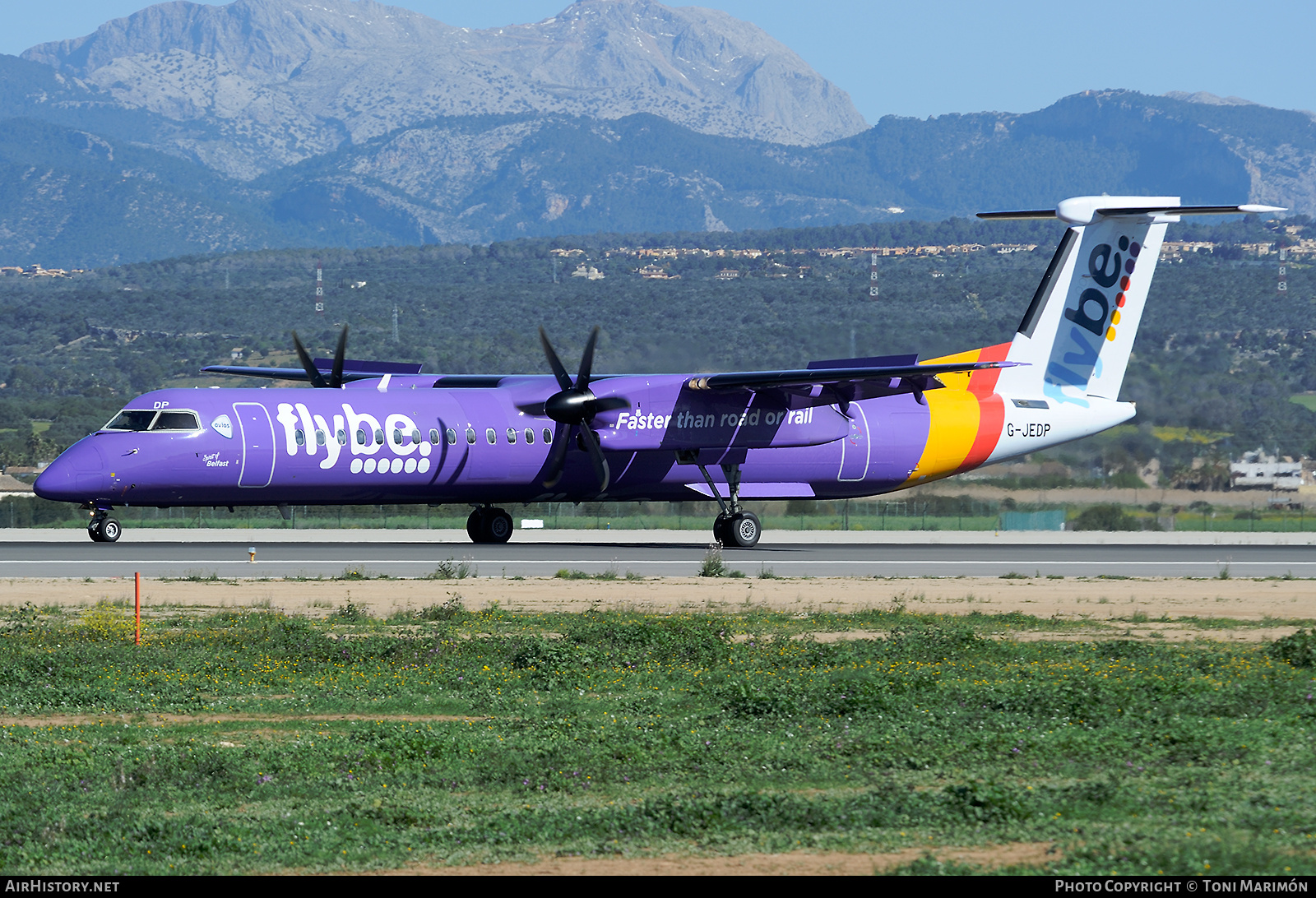 Aircraft Photo of G-JEDP | Bombardier DHC-8-402 Dash 8 | Flybe | AirHistory.net #767688