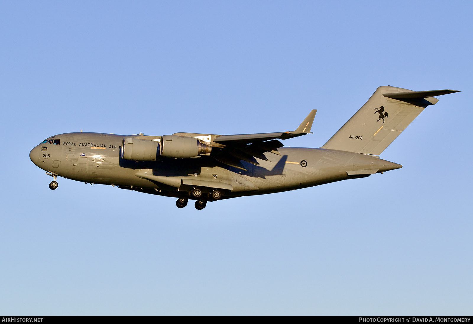 Aircraft Photo of A41-208 / 060208 | Boeing C-17A Globemaster III | Australia - Air Force | AirHistory.net #767691