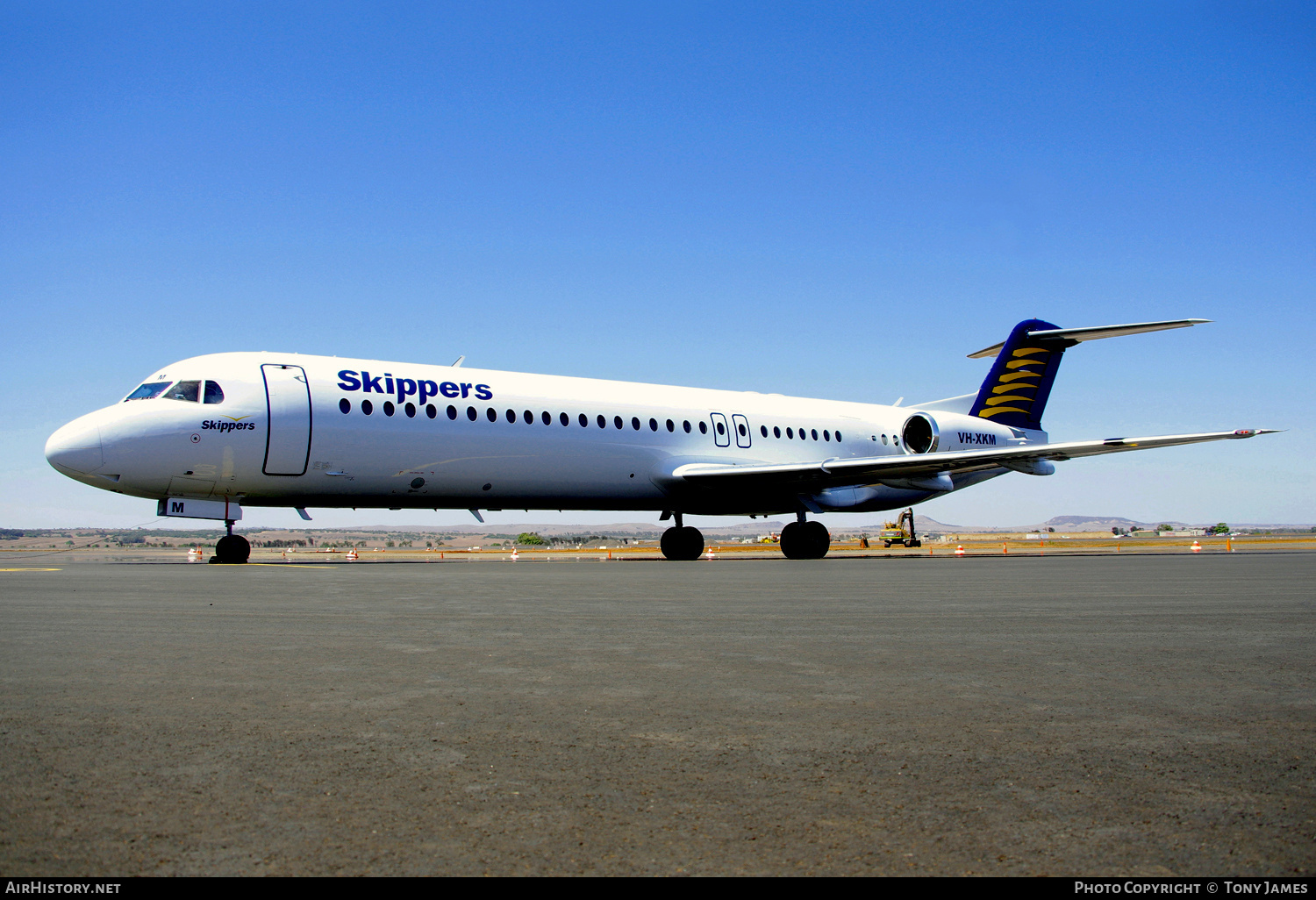 Aircraft Photo of VH-XKM | Fokker 100 (F28-0100) | Skippers Aviation | AirHistory.net #767710