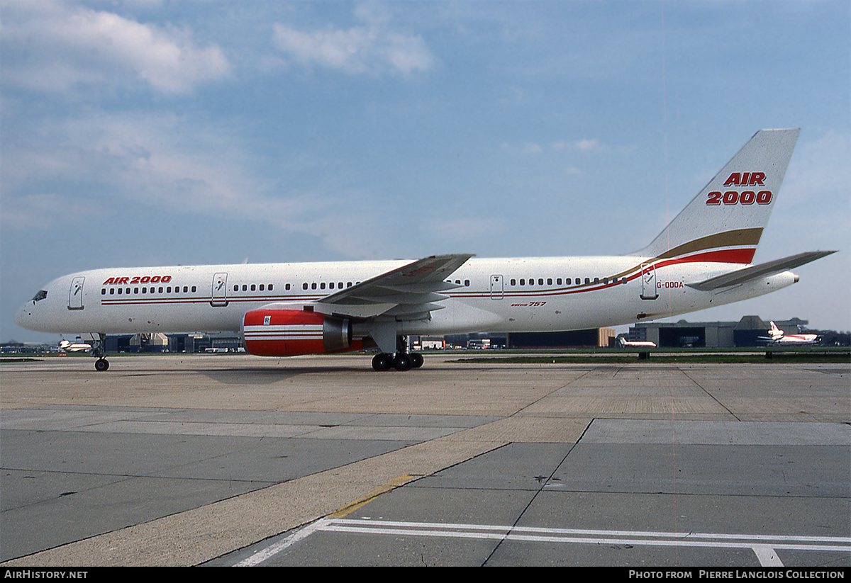 Aircraft Photo of G-OOOA | Boeing 757-28A | Air 2000 | AirHistory.net #767712
